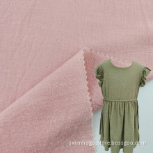 Woven Rayon Plain Dyed Solid Fabric for Dress